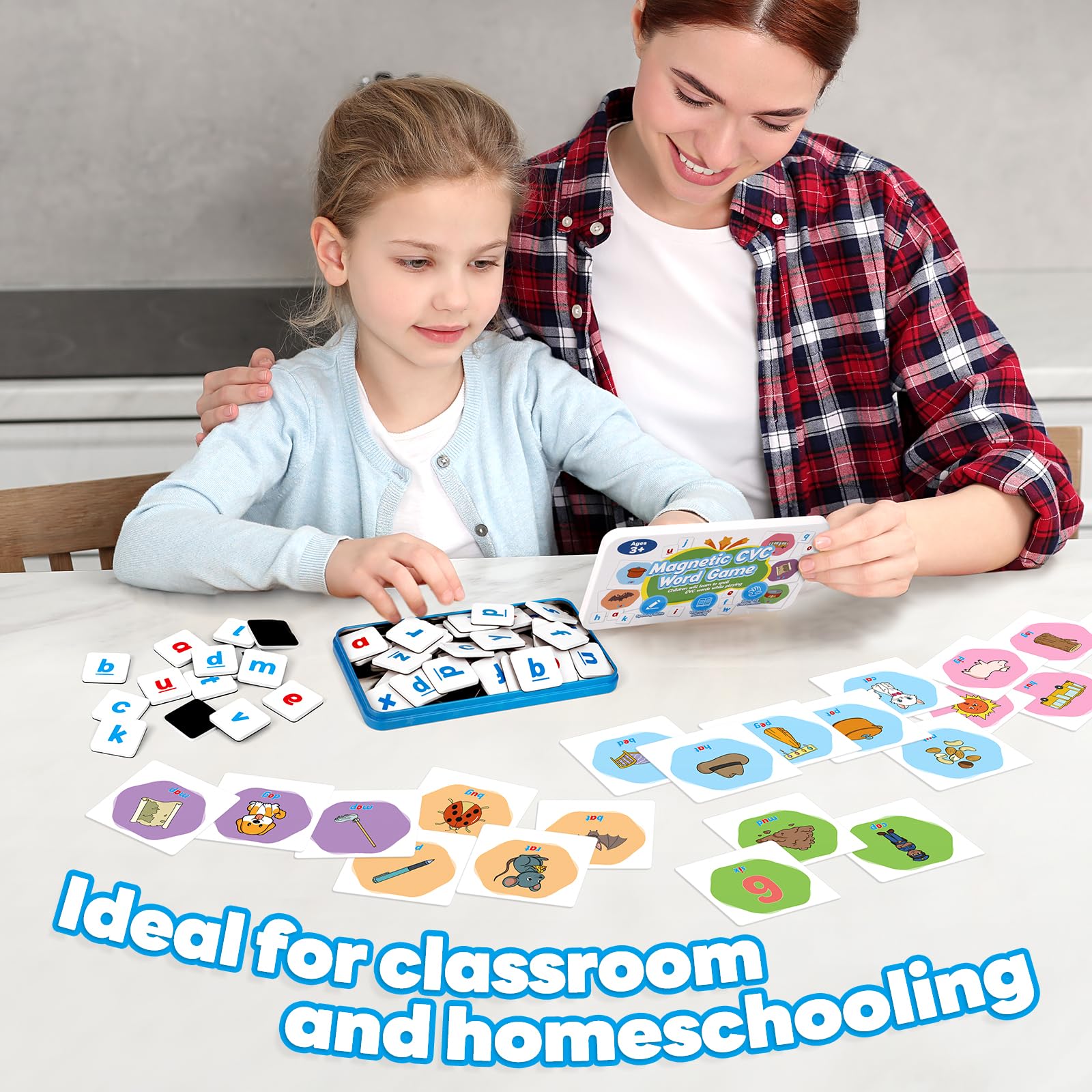 KASFALCI speech therapy tools support language practice through interactive word building.