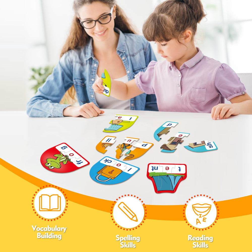 Kasfalci spelling practice puzzles help kids recognize patterns.