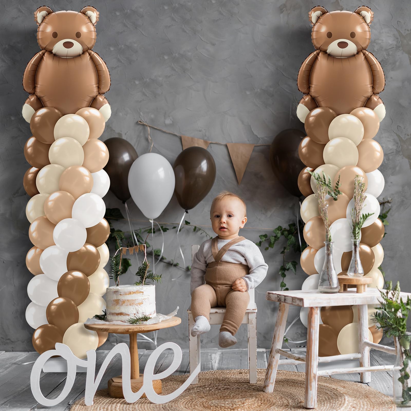 Kasyat baby shower decor backdrop enhances celebration ambiance.
