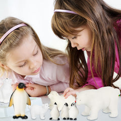 Kasyat polar cat figurine adds playful accents to decor