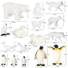 Kasyat penguin figurine adds cute charm to cakes and shelves