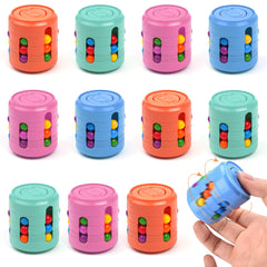 KatchOn 12-pack rotating fidget toys, colorful and engaging for focus and calm moments.