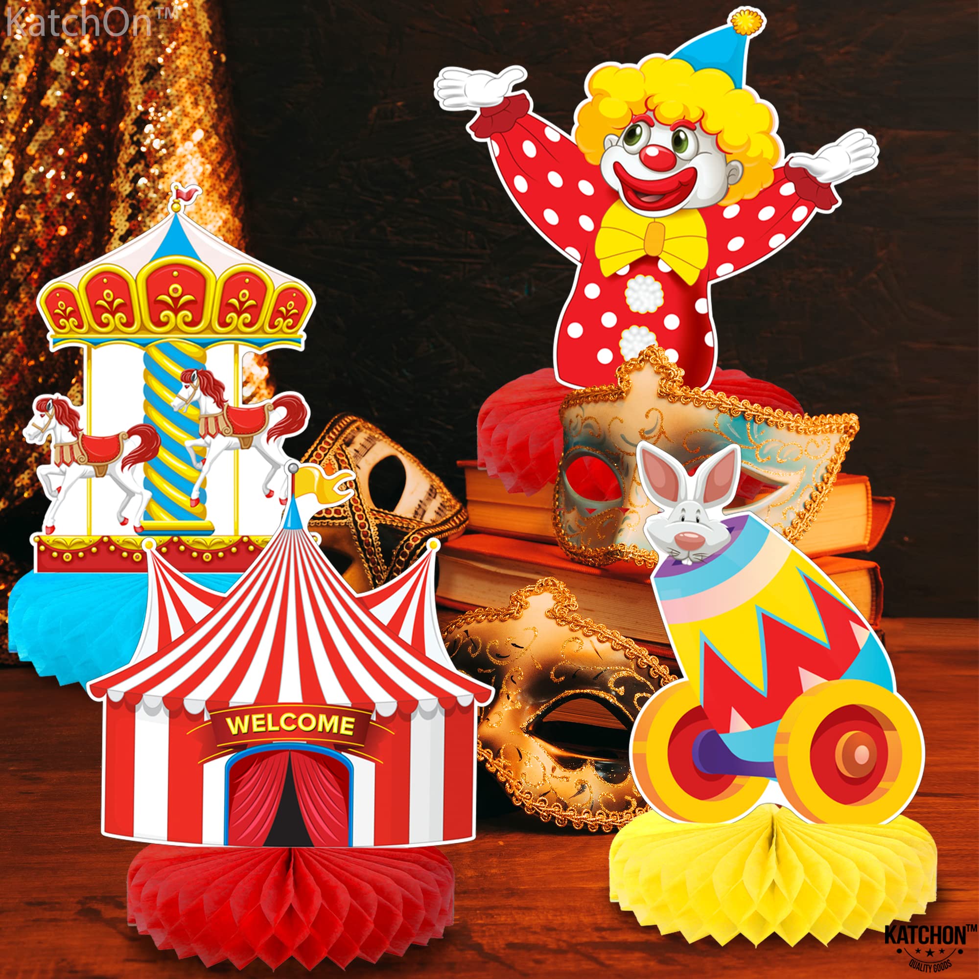 KatchOn carnival centerpiece acrobat design dynamic table focal point