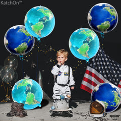 KatchOn Earth Day globe balloon enhances science fair and classroom decor