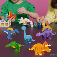 KatchOn finished dinosaur display – proud, personalized keepsake for home or classroom.