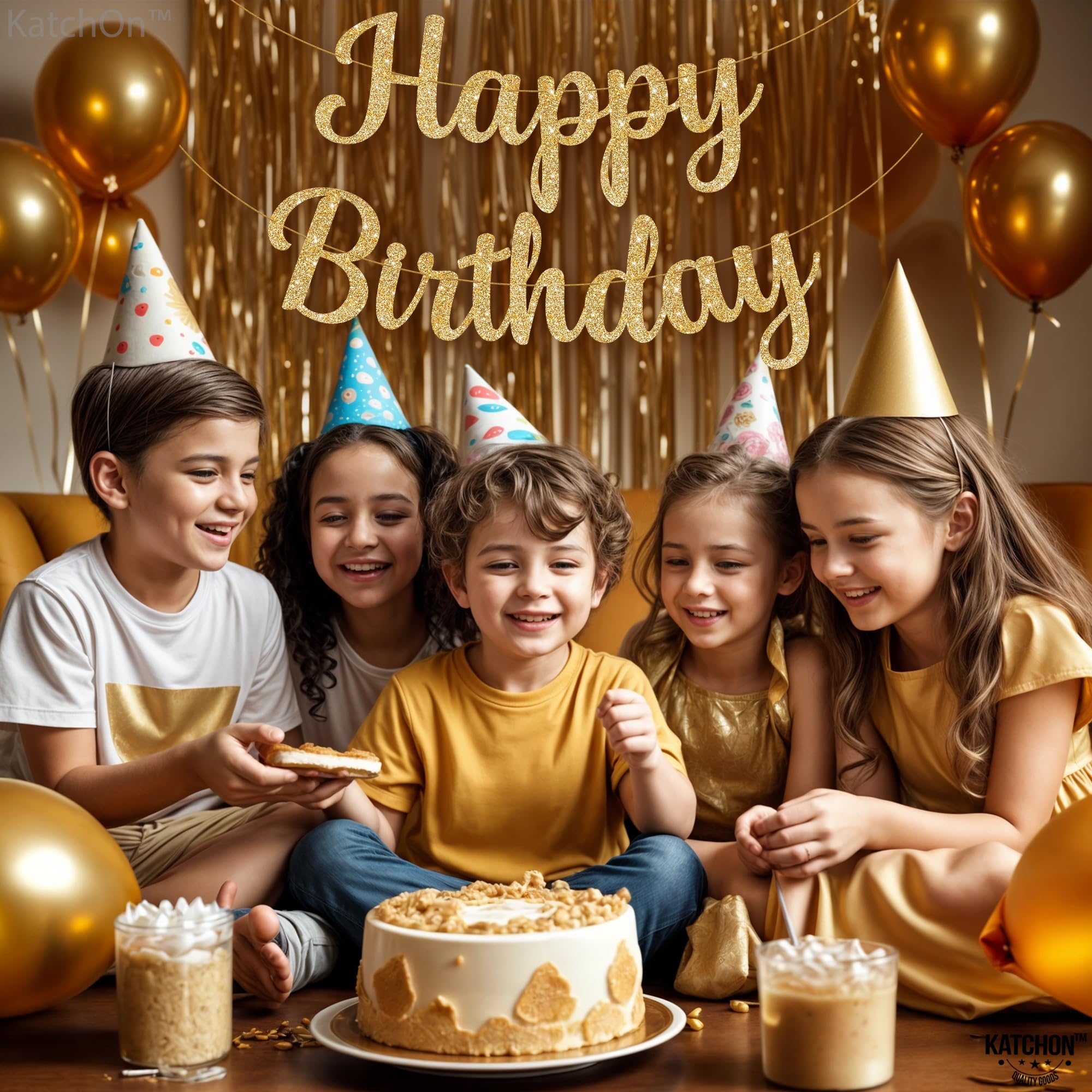 KatchOn banner for women and men birthday celebrations.