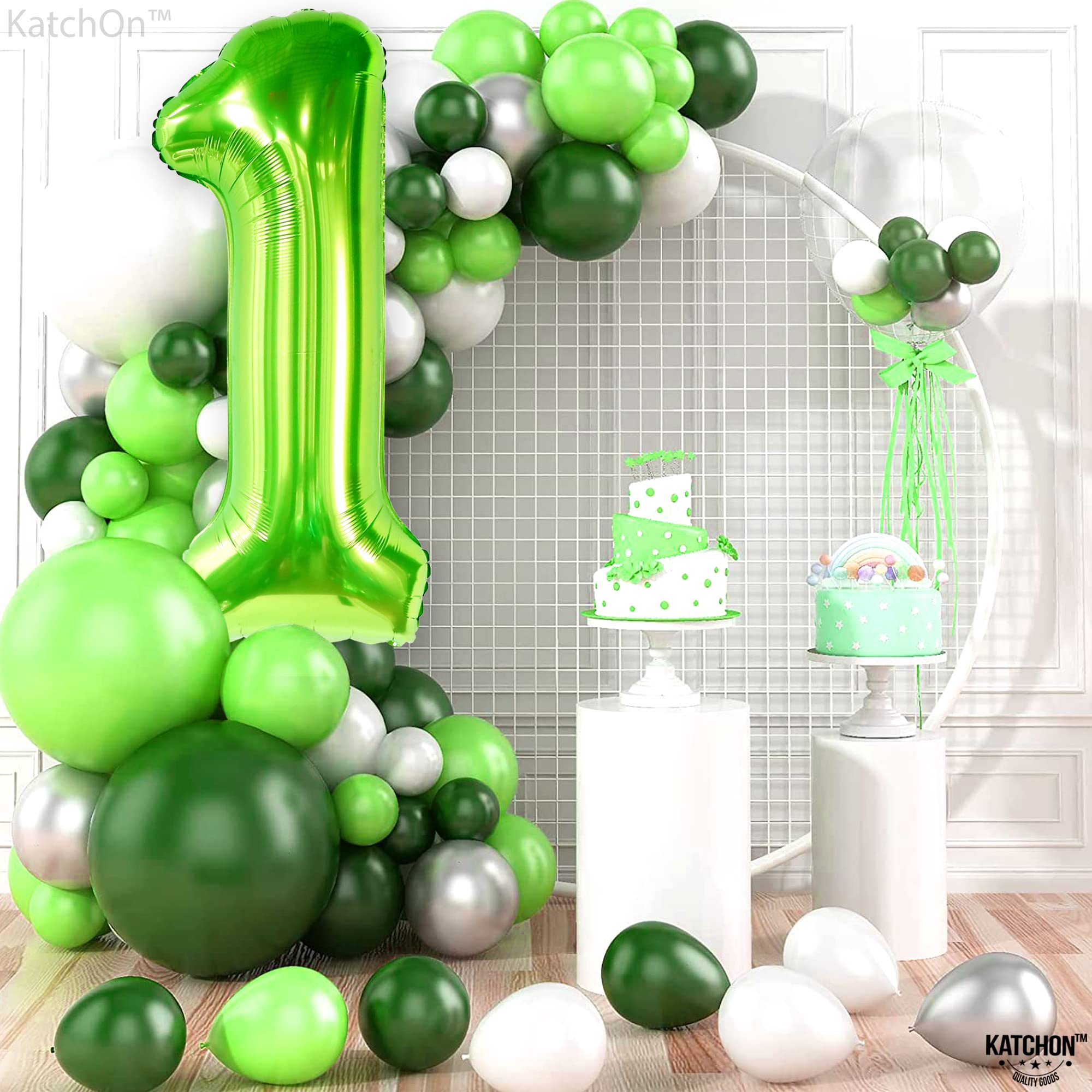 KatchOn large balloon setup ready for easy inflation and bold centerpiece.