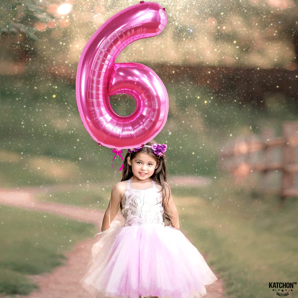 KatchOn pink birthday party setup perfect for photos and decorations.