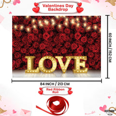 KatchOn red roses backdrop adds vibrant color for Valentine shoots