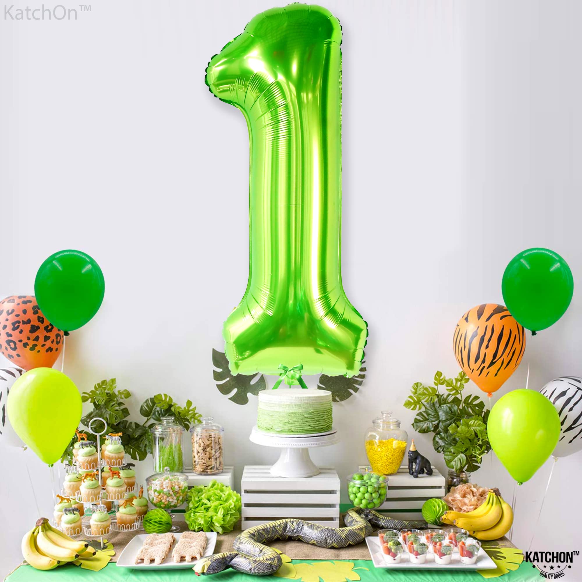KatchOn reusable first birthday balloon suitable for multiple occasions.