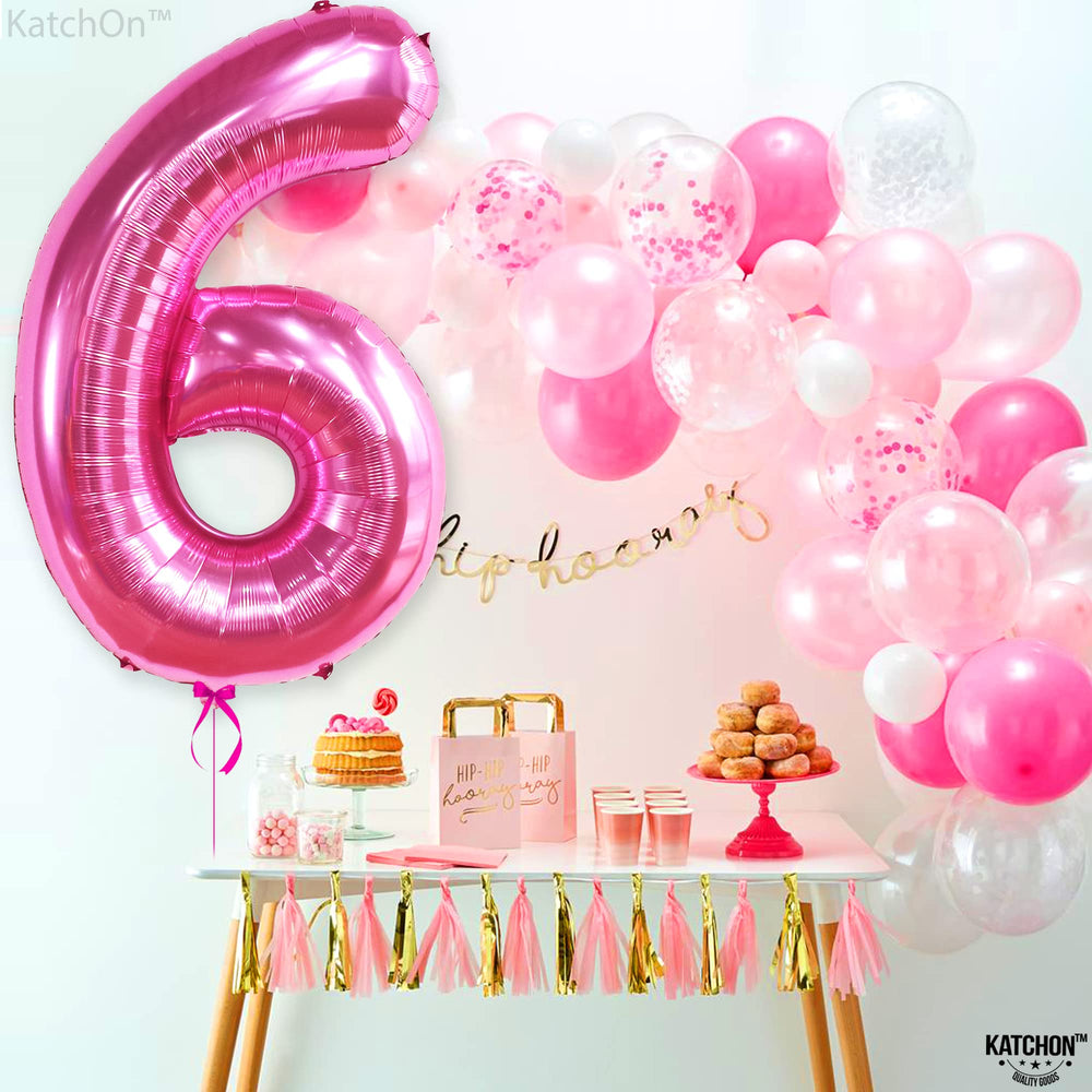 KatchOn reusable foil balloon 6, durable for long-lasting displays.