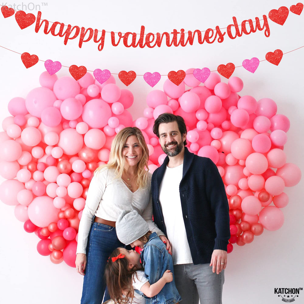 KatchOn Valentines garland suitable for outdoor display or entryway