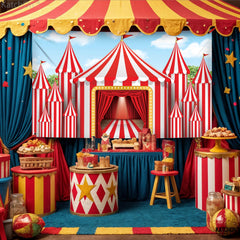 KatchOn XtraLarge welcome to the carnival banner creates inviting entrances.
