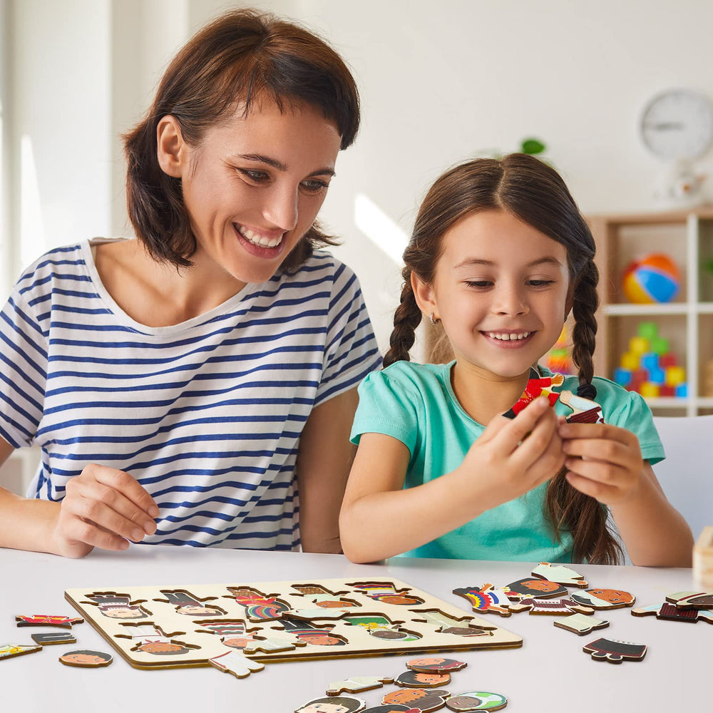 Kathfly safe polished wood finish ensures gentle feel during playtime