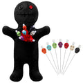 Kathfly voodoo doll, 7-inch display piece for Halloween decor