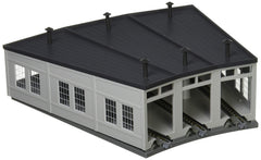 Kato KAT23240 N roundhouse exterior view for a compact engine depot.