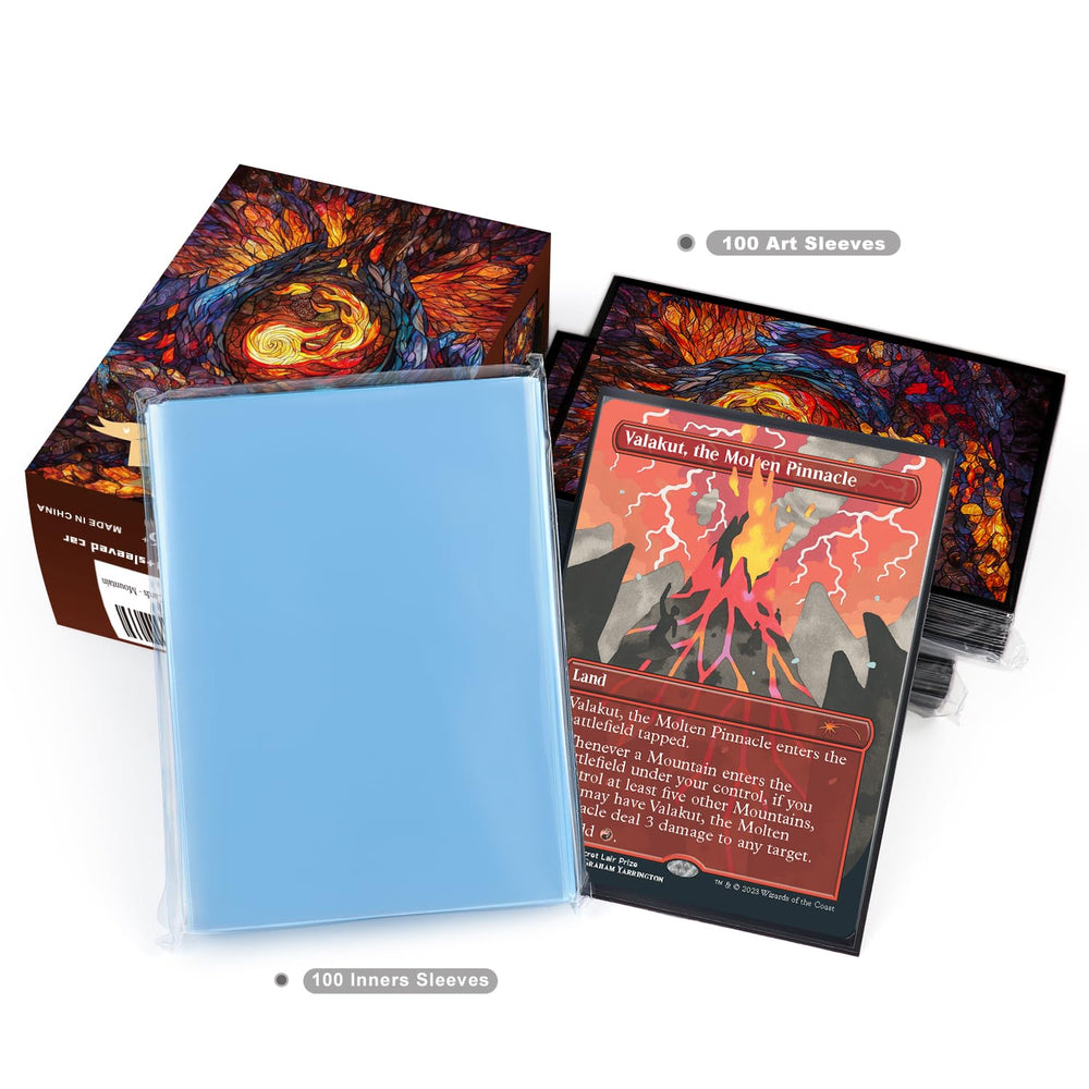 Katomula double-sleeve protection extends card durability during play and transport