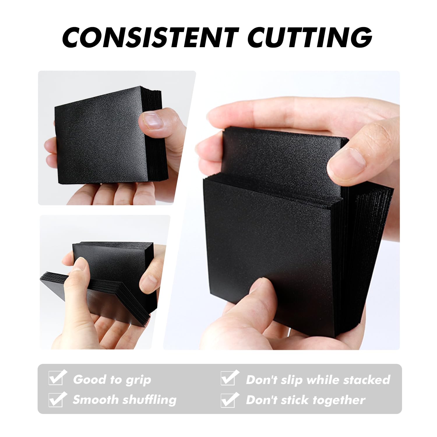Katomula rough textured feel helps cards stay in place during play