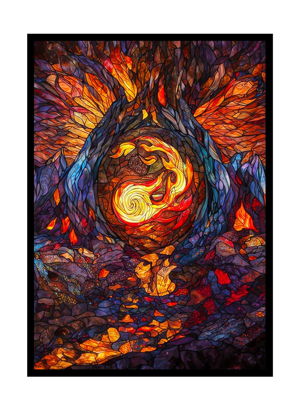 Katomula mountain art sleeves pack protects MTG cards with inner sleeves for double-sleeve use
