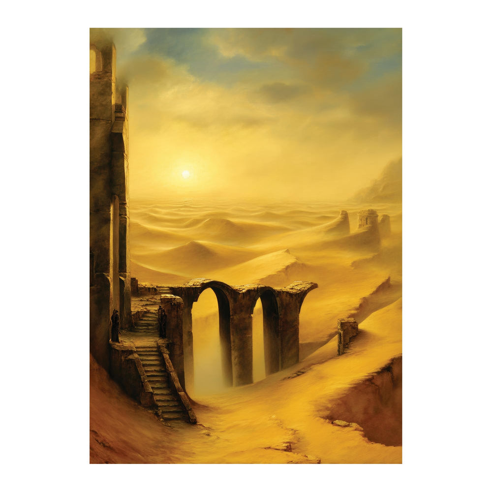 Katomula Plains art sleeves front view offering clear protection during play.