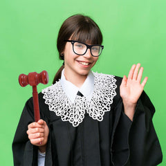 Kavoc judge costume set provides a complete dress-up solution