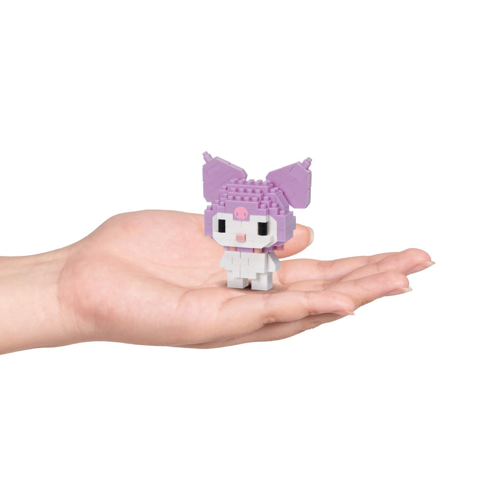 Kuromi character collection build with step-by-step instructions for focused building.
