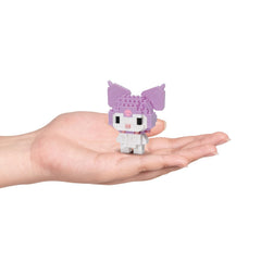 Kuromi character collection build with step-by-step instructions for focused building.