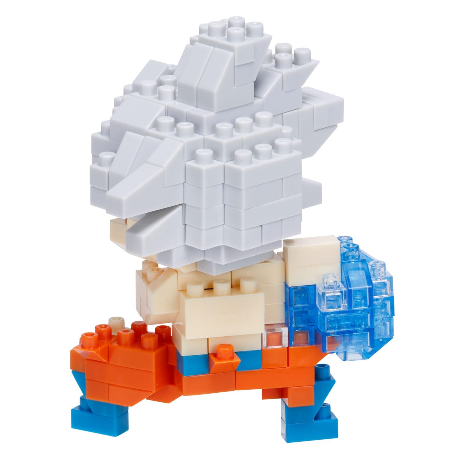 Kawada Nanoblock Dragon Ball licensed packaging and warning label.