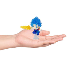 Kawada Nanoblock Dragon Ball Vegito SGSS box confirms licensing and authenticity.