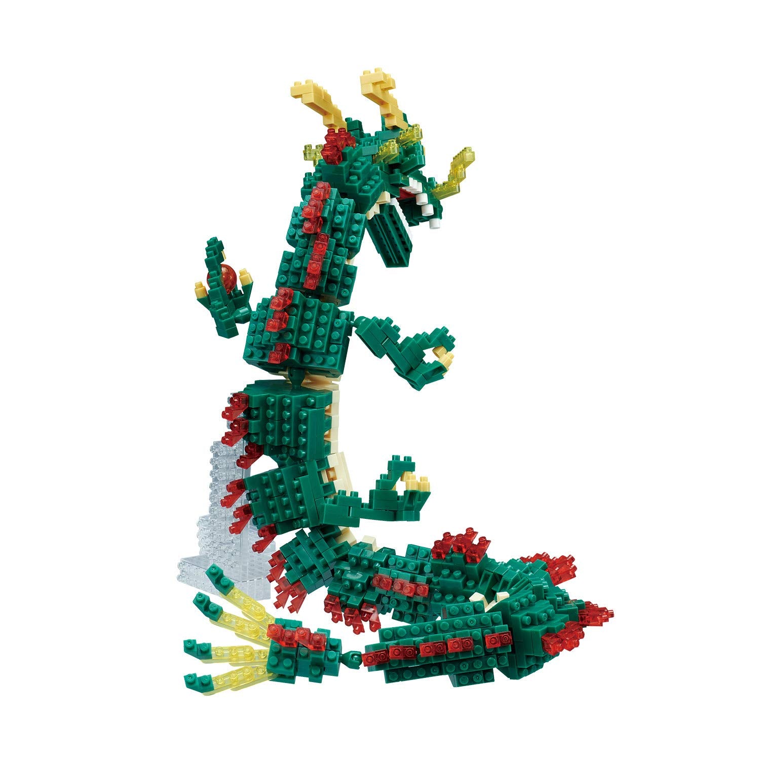 KAWADA Nanoblock Dragon packaging bears official licensing label