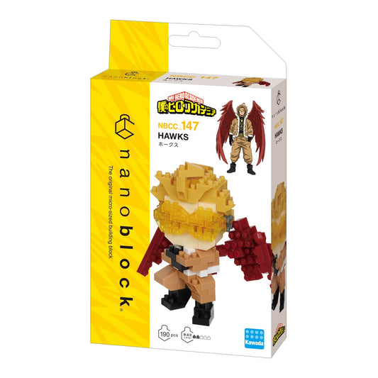 Kawada Nanoblock Hawks detailed instructions for a confident build
