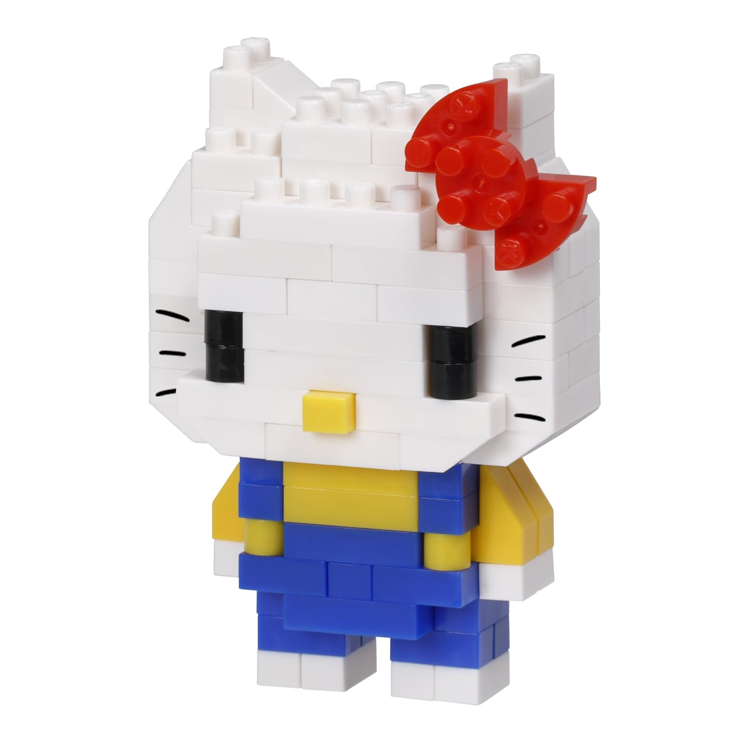 Kawada Nanoblock Hello Kitty Ver 2 figure for desk display and collecting.