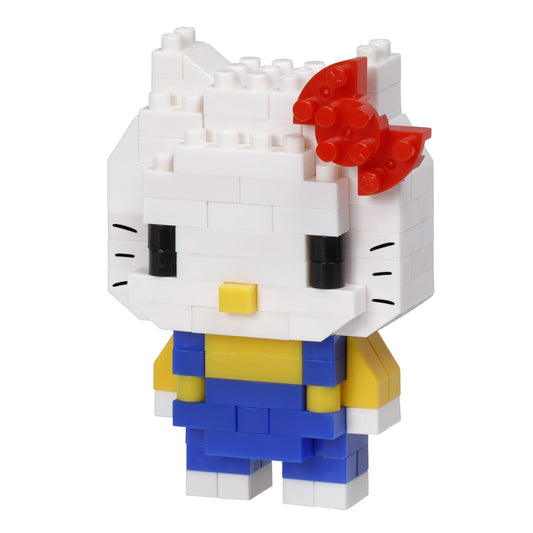 Kawada Nanoblock Hello Kitty Ver 2 figure for desk display and collecting.