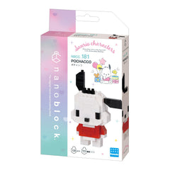 Kawada Nanoblock Pochacco with step-by-step instructions for beginners.