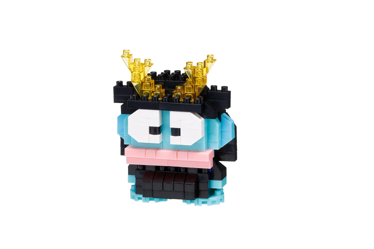 Kawada Nanoblock Hangyodon Samurai figure—compact display piece, perfect for desk decor or gifting.