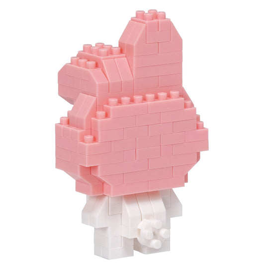 Kawada nanoblock My Melody ver. 2 step-by-step building guide for ages 8+