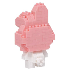 Kawada nanoblock My Melody ver. 2 step-by-step building guide for ages 8+