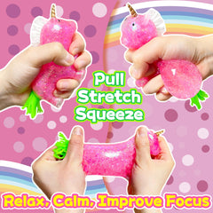 Kawaite durable TPR unicorn ball for quick squeezes and long-lasting use.