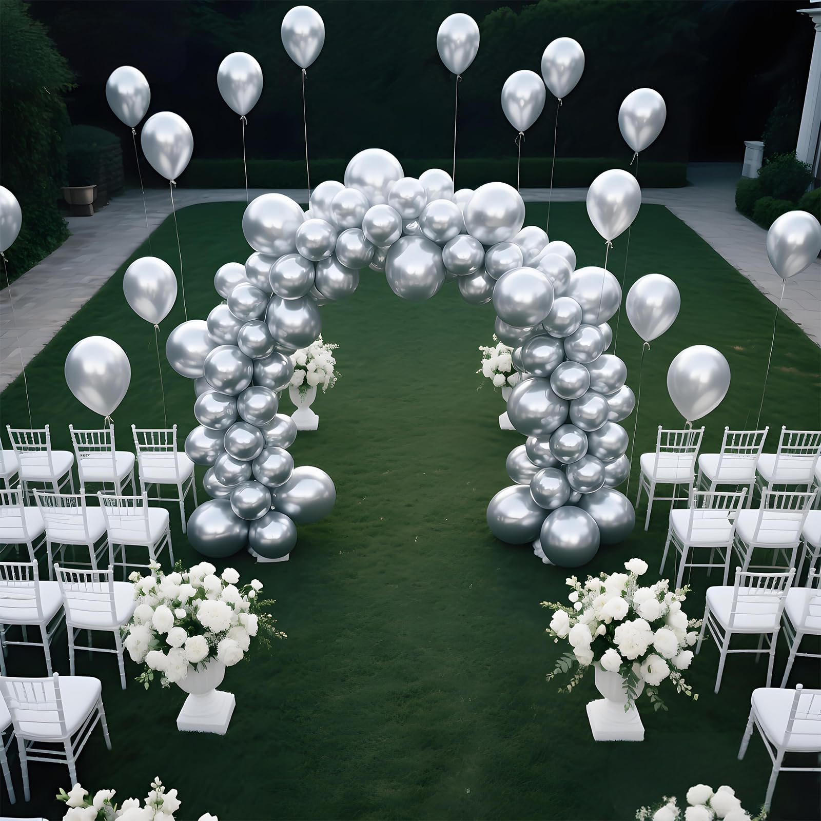 KAWKALSH bulk 110 count balloon pack for large venues