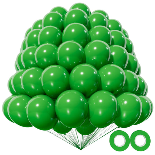 KAWKALSH dark-green 5-inch balloons for festive garlands and parties.