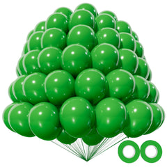 KAWKALSH dark-green 5-inch balloons for festive garlands and parties.