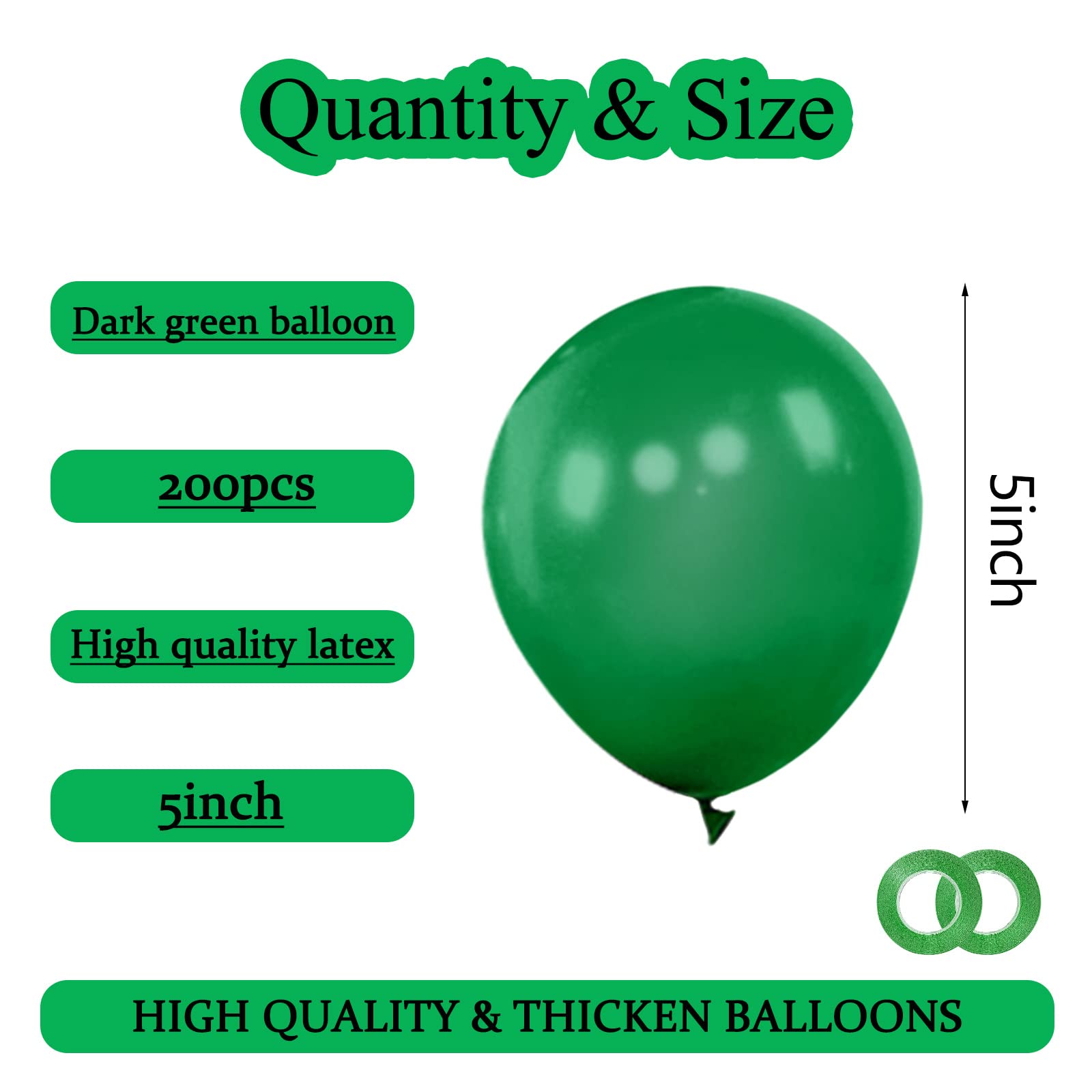 KAWKALSH ribbon rolls simplify balloon decoration and arch creation.