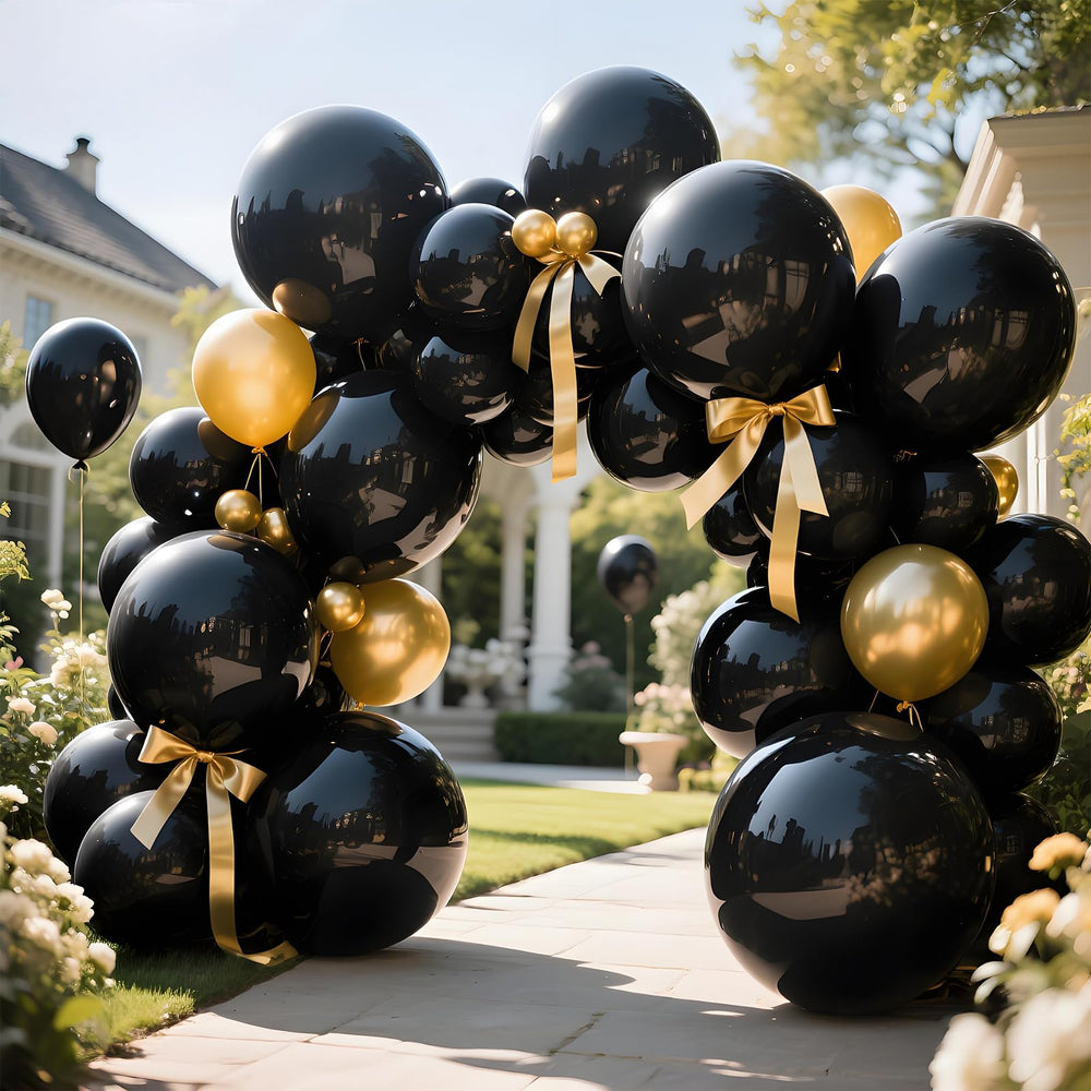 KAWKALSH Large 18-inch balloons as a focal point in birthday decor and photo ops.