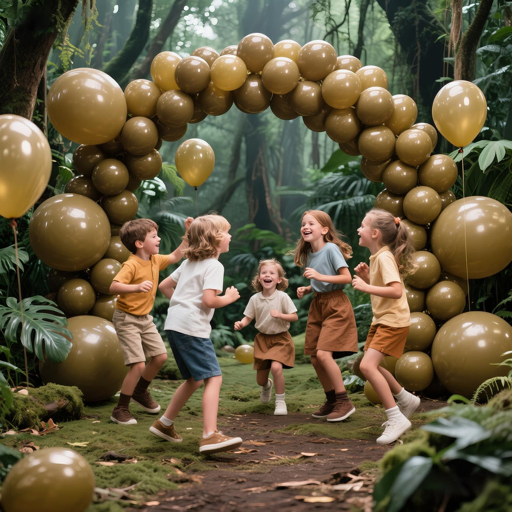 KAWKALSH eco-friendly latex balloons for safe party decor.