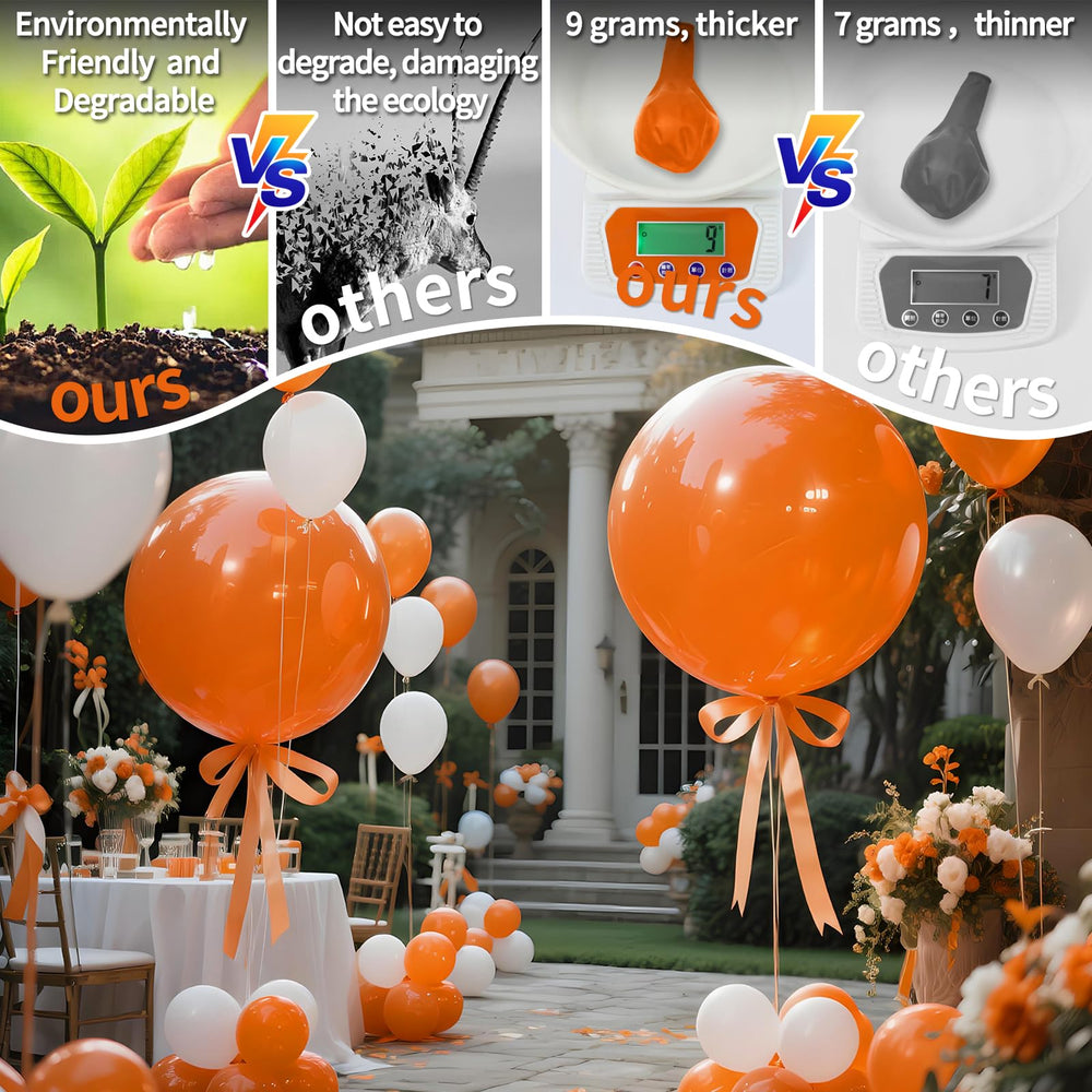 KAWKALSH 18-inch latex balloons ideal for wedding arches.