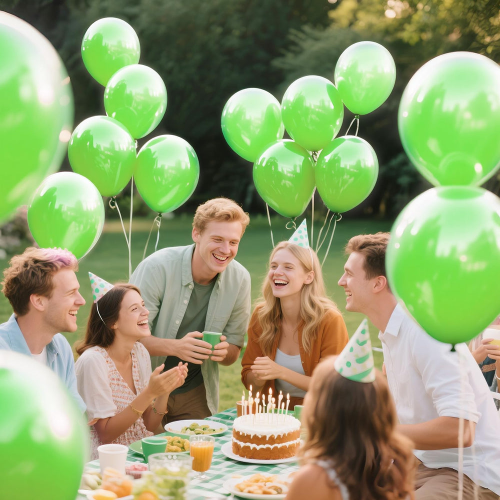 KAWKALSH pastel lime hue ready for gender-neutral celebrations and modern nursery styling