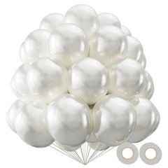 KAWKALSH pearl-white balloons bulk for weddings and photo backdrops to elevate aesthetics.