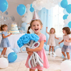 KAWKALSH talcum powder coating prevents balloons from sticking.