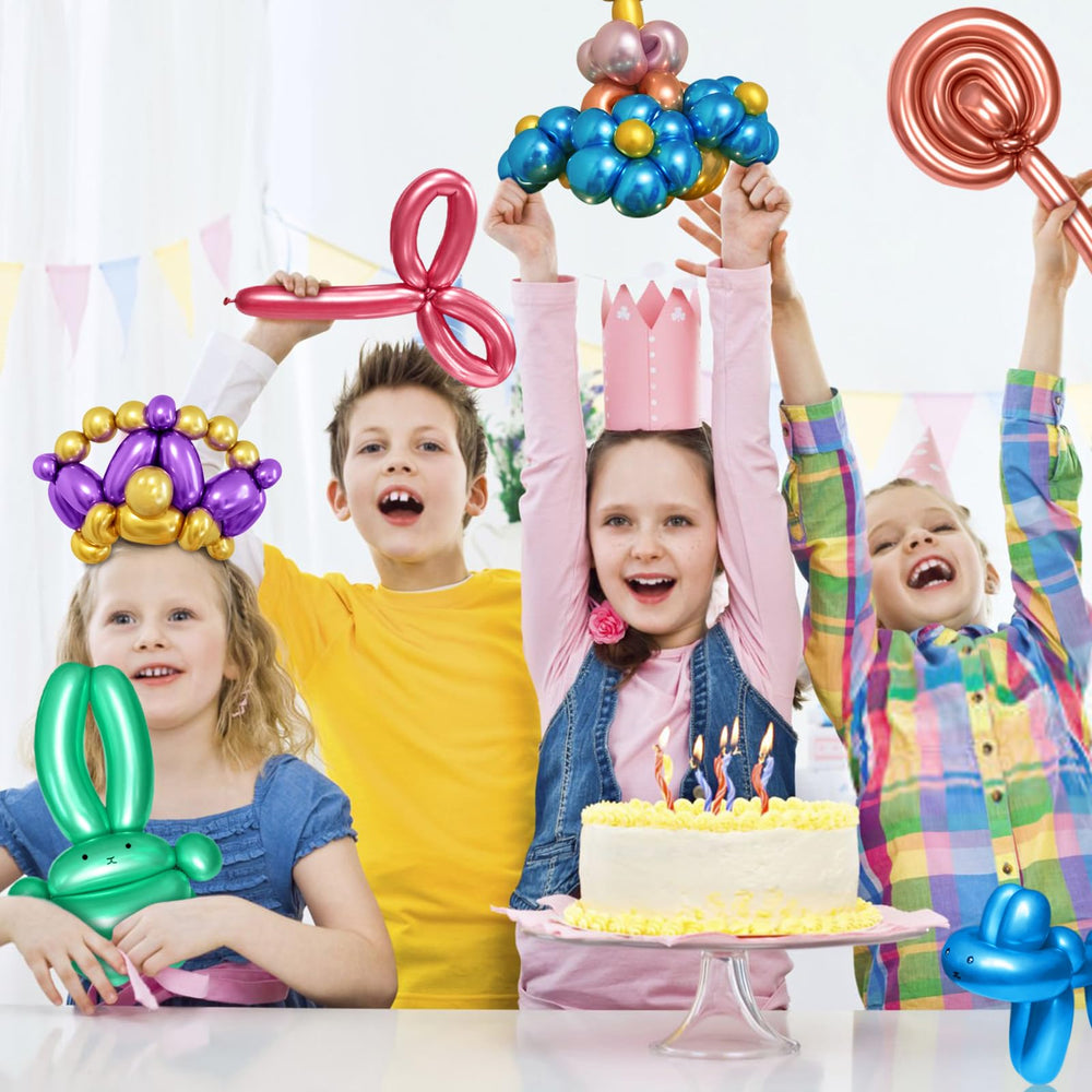 KAWKALSH 100-piece set supports full party decoration.
