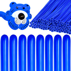 KAWKALSH 260 blue long balloons for durable balloon garlands and quick decoration.